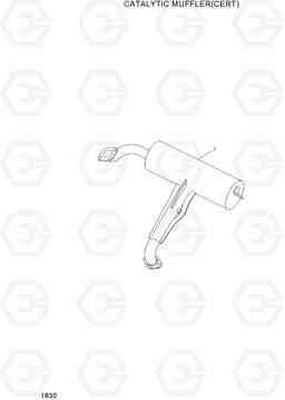 1B30 CATALYTIC MUFFLER(CERT) 15G/18G/20GA-7, Hyundai