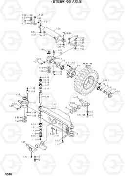 5010 STEERING AXLE 1 15G/18G/20GA-7, Hyundai