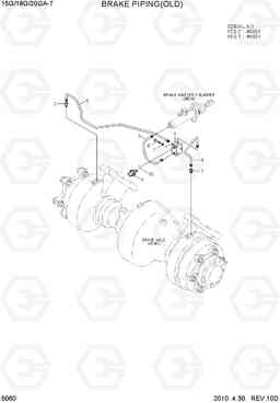 5060 BRAKE PIPING(OLD) 15G/18G/20GA-7, Hyundai