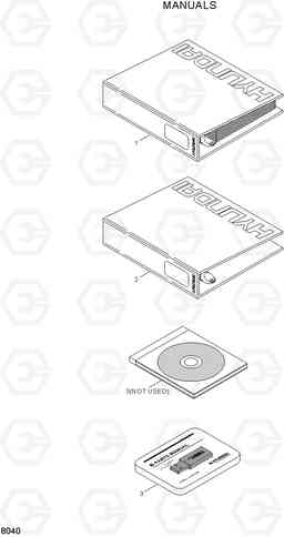 8040 MANUALS 15G/18G/20GA-7, Hyundai