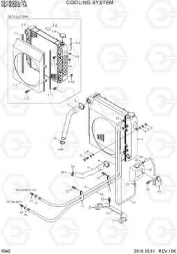 1040 COOLING SYSTEM 15/18/20G-7A, Hyundai