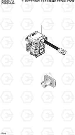 1A50 DIRECT ELECTRONIC PRESSURE REGULATOR 15/18/20G-7A, Hyundai