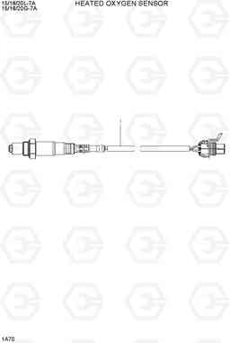 1A70 HEATED OXYGEN SENSOR 15/18/20G-7A, Hyundai