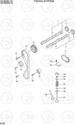 9130 TIMING SYSTEM 15/18/20G-7A, Hyundai