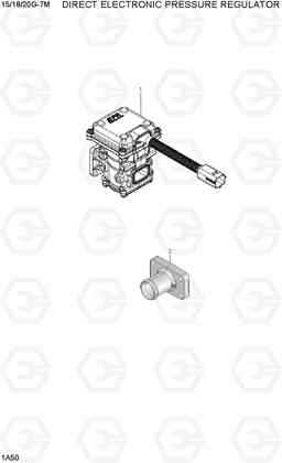 1A50 DIRECT ELECTRONIC PRESSURE REGULATOR 15G/18G/20G-7M, Hyundai