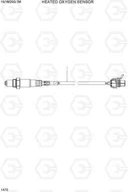 1A70 HEATED OXYGEN SENSOR 15G/18G/20G-7M, Hyundai