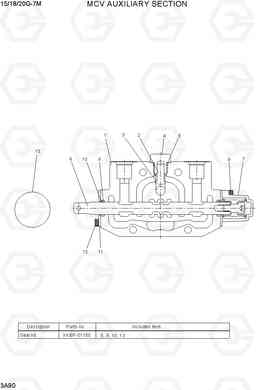 3A90 MCV AUXILIARY SECTION 15G/18G/20G-7M, Hyundai