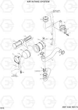 1015 AIR INTAKE SYSTEM 15L/18L/20LA-7, Hyundai