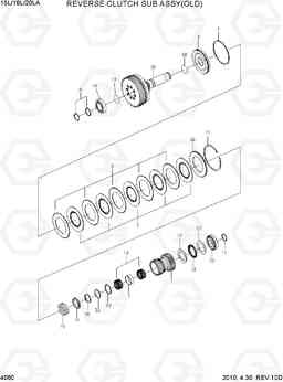 4060 REVERSE CLUTCH SUB ASSY(OLD) 15L/18L/20LA-7, Hyundai