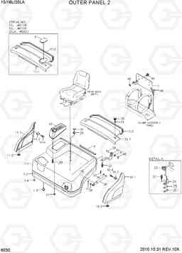 6030 OUTER PANEL 2 15L/18L/20LA-7, Hyundai