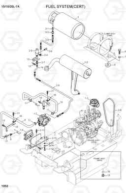 1050 FUEL SYSTEM(CERT) 15/18/20L-7A, Hyundai