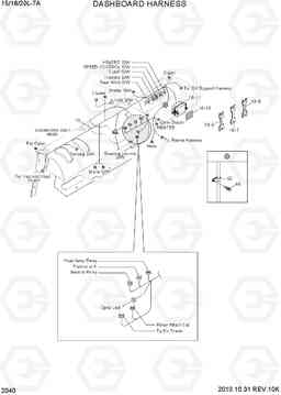 2040 DASHBOARD HARNESS 15/18/20L-7A, Hyundai