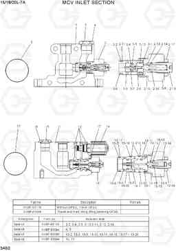 3A50 MCV INLET SECTION 15/18/20L-7A, Hyundai