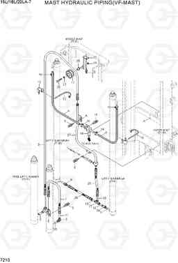 7210 OUTER MAST (TS-MAST) 15/18/20L-7A, Hyundai