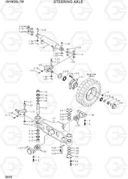 5010 STEERING AXLE 15/18/20L-7M, Hyundai