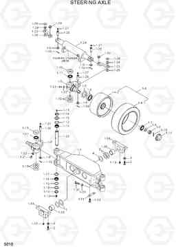 5010 STEERING AXLE 15LC/18LC/20LCA-7, Hyundai