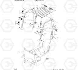 6040 HEAD GUARD 15LC/18LC/20LCA-7, Hyundai