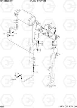 1050 FUEL SYSTEM 15/18/20LC-7M, Hyundai