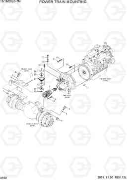 4100 POWER TRAIN MOUNTING 15/18/20LC-7M, Hyundai