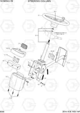 5030 STEERING COLUMN 15/18/20LC-7M, Hyundai