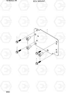 9050 ECU MOUNT 15/18/20LC-7M, Hyundai