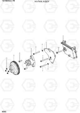9060 HI-FAN ASSY 15/18/20LC-7M, Hyundai