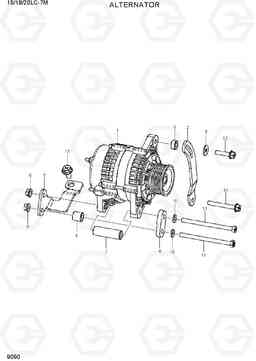 9090 ALTERNATOR 15/18/20LC-7M, Hyundai