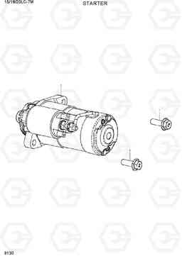 9130 STARTER 15/18/20LC-7M, Hyundai