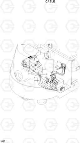 1030 CABLE 15P-7/40T-7, Hyundai