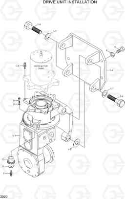 2020 DRIVE UNIT INSTALLATION 15P-7/40T-7, Hyundai