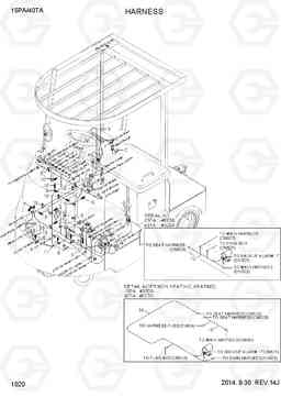 1020 HARNESS 15PA/40TA-7, Hyundai