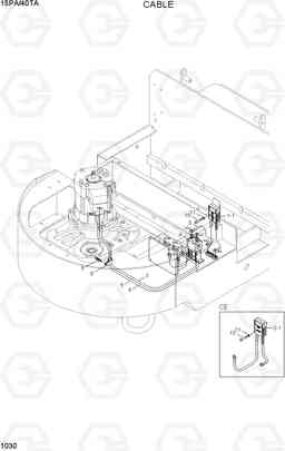 1030 CABLE 15PA/40TA-7, Hyundai