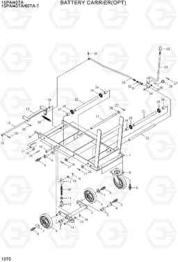 1070 BATTERY CARRIER(OPT) 15PA/40TA-7, Hyundai