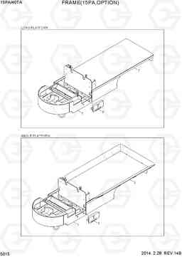 5015 FRAME(15PA,OPTION) 15PA/40TA-7, Hyundai