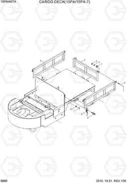 5060 CARGO DECK (15PA/15PA-7) 15PA/40TA-7, Hyundai