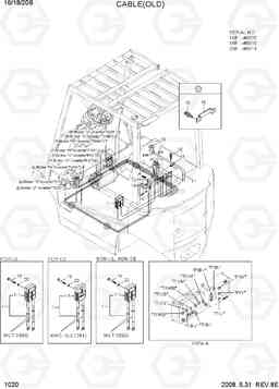 1020 CABLE(OLD) 16/18/20B-7, Hyundai