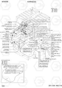 1031 HARNESS(NEW) 16/18/20B-7, Hyundai