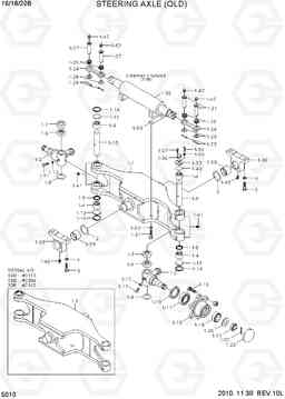 5010 STEERING AXLE (OLD) 16/18/20B-7, Hyundai