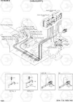 1041 CABLE(ZAPI) 16/18/20B-9, Hyundai