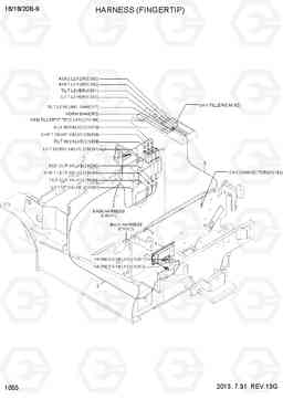 1055 HARNESS (FINGERTIP,ZAPI) 16/18/20B-9, Hyundai