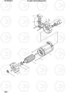 1081 PUMP MOTOR(ZAPI) 16/18/20B-9, Hyundai