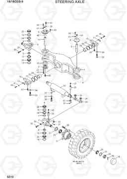 5010 STEERING AXLE 16/18/20B-9, Hyundai