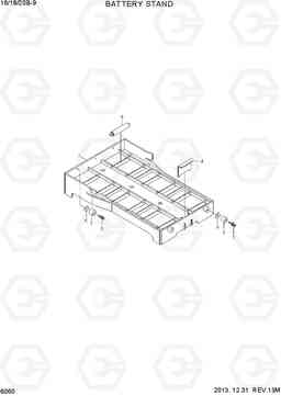 6060 BATTERY STAND 16/18/20B-9, Hyundai