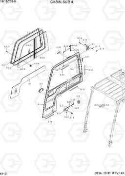 6110 CABIN SUB 4 16/18/20B-9, Hyundai