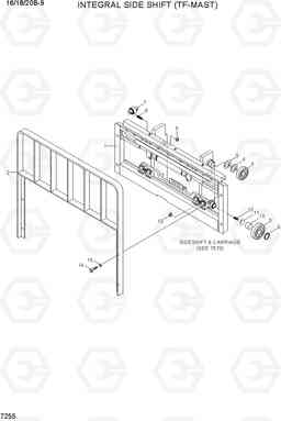 7255 INTEGRAL SIDE SHIFT (TF-MAST) 16/18/20B-9, Hyundai