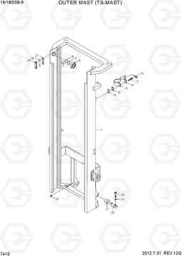7410 OUTER MAST (TS-MAST) 16/18/20B-9, Hyundai