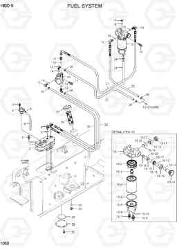 1050 FUEL SYSTEM 180D-9, Hyundai