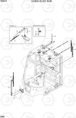 2060 CABIN ELEC SUB 180D-9, Hyundai