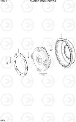 4010 ENGINE CONNECTOR 180D-9, Hyundai