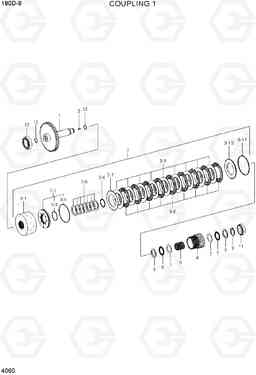 4060 COUPLING 1 180D-9, Hyundai